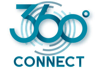 Logo 360Connect visites virtuelles et photographe à Obernai 